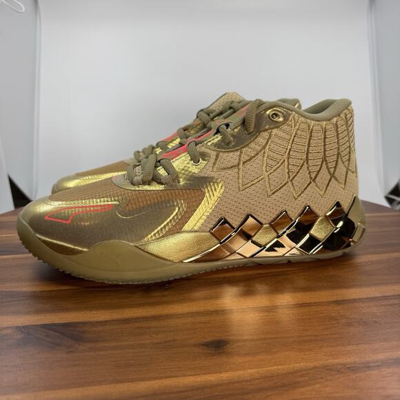 PUMA x Lamelo Ball Men's Size 11.5 MB.01 Golden Child Basketball Shoes NEW - Picture 4 of 11
